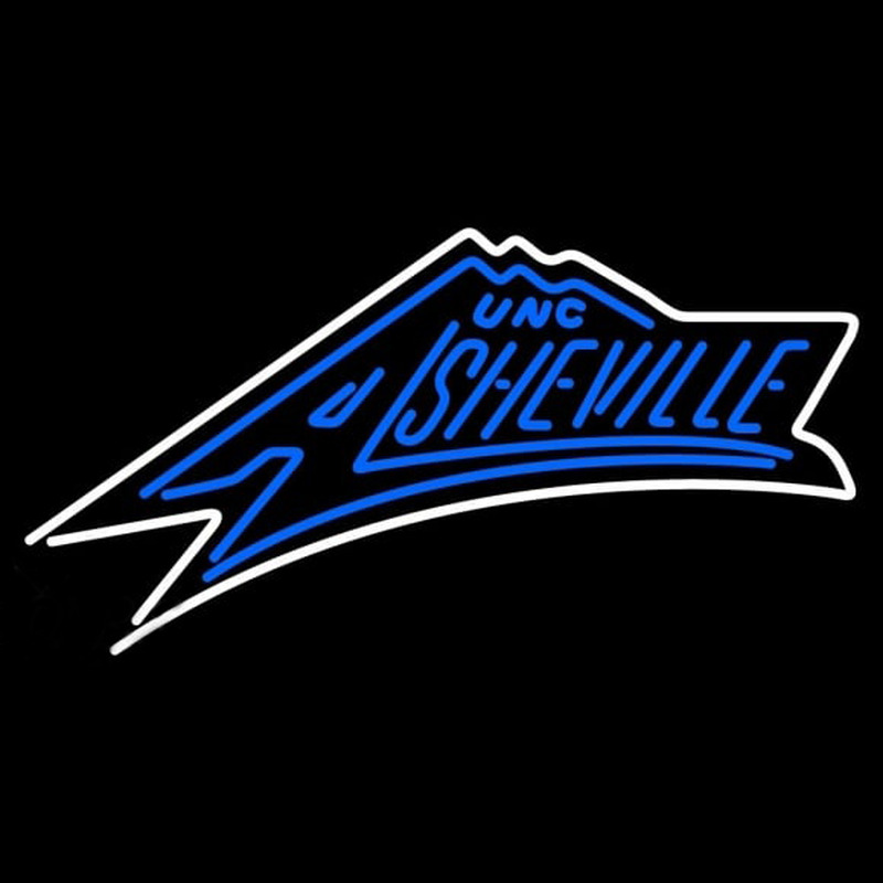 Custom Unc Asheville Bulldogs Wordmark 2004 Pres Logo NCAA Neon Sign Neon Sign USA