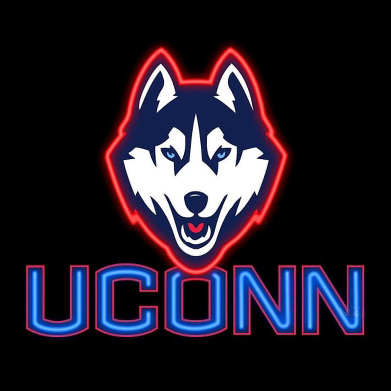 Custom University of Connecticut UConn Huskies Real Neon Tube Neon Signs Neon Sign USA