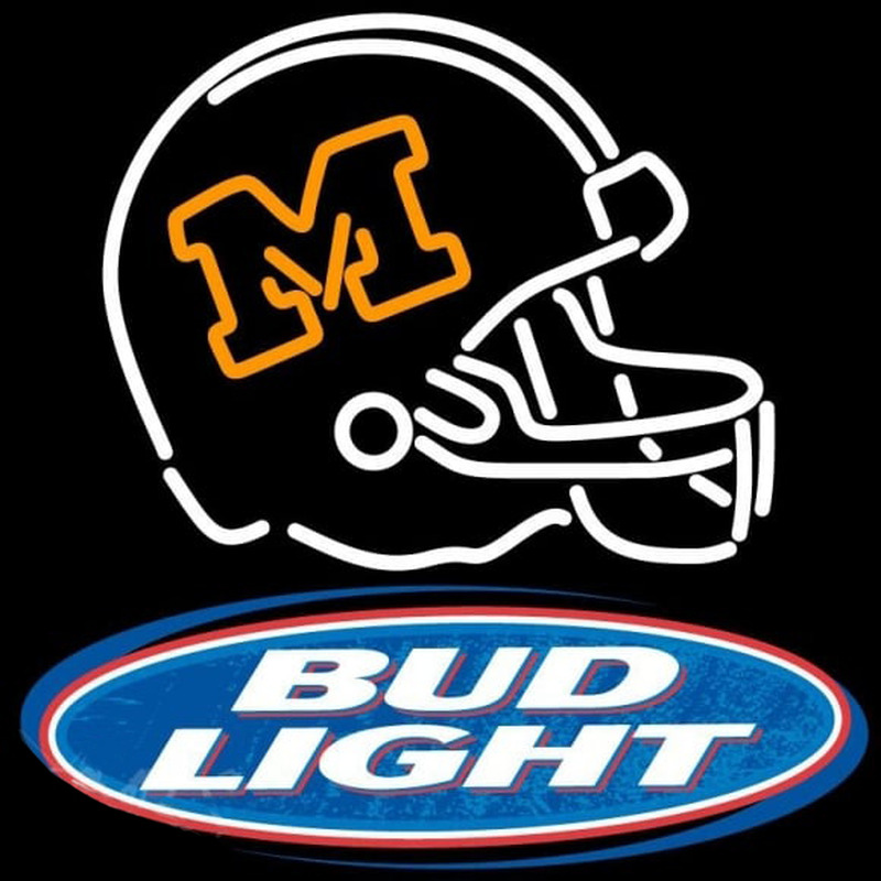 Custom University of Missouri Tigers Football Helmet Bud Light Beer Sign Neon Sign USA