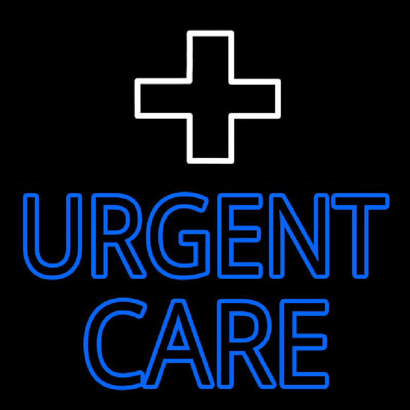 Custom Urgent Care Plus Logo Neon Sign USA