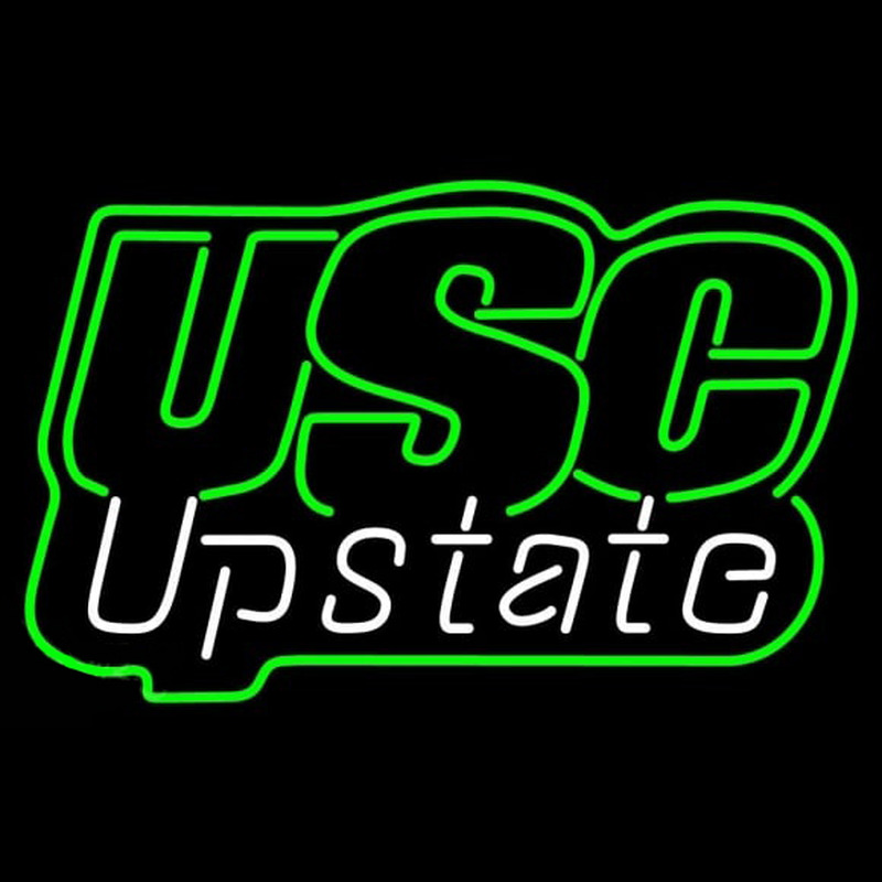 Custom Usc Upstate Spartans Wordmark 2003 Pres Logo Ncaa Neon Sign Neon Sign USA