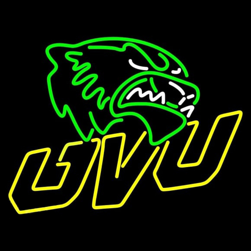 Custom Utah Valley Wolverines Alternate 2008 Pres Logo Ncaa Neon Sign Neon Sign USA