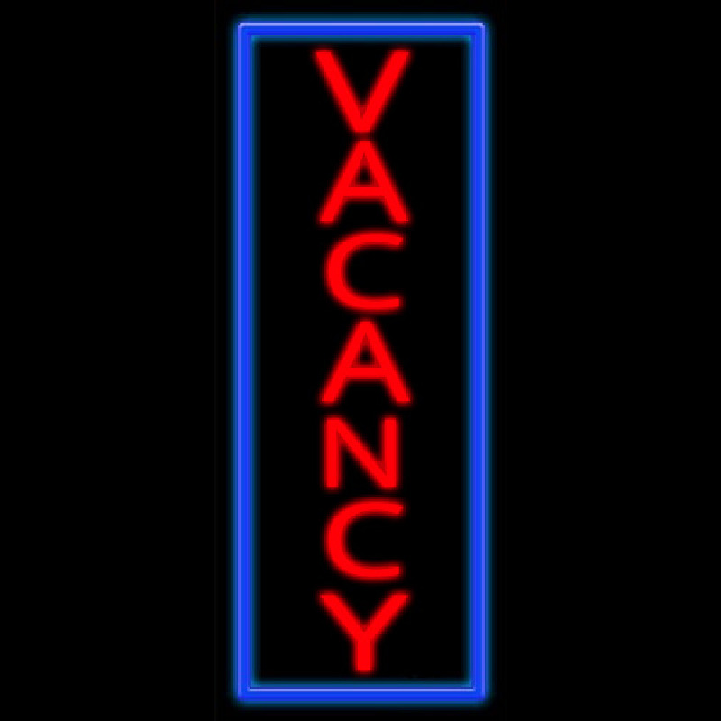 Custom Vacancy Neon Sign USA