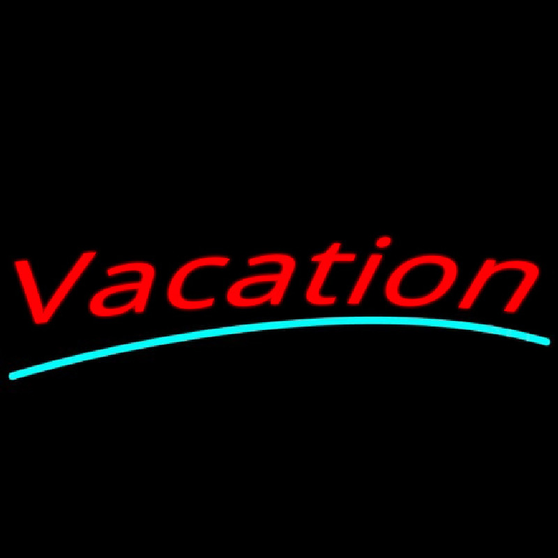 Custom Vacation Neon Sign USA
