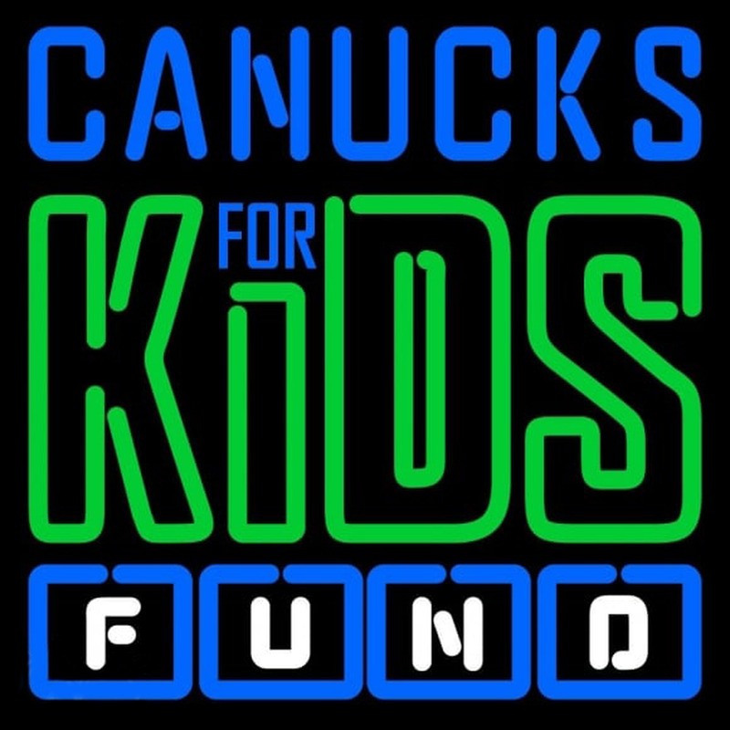 Custom Vancouver Canucks Charity 2007 08 Pres Logo NHL Neon Sign Neon Sign USA