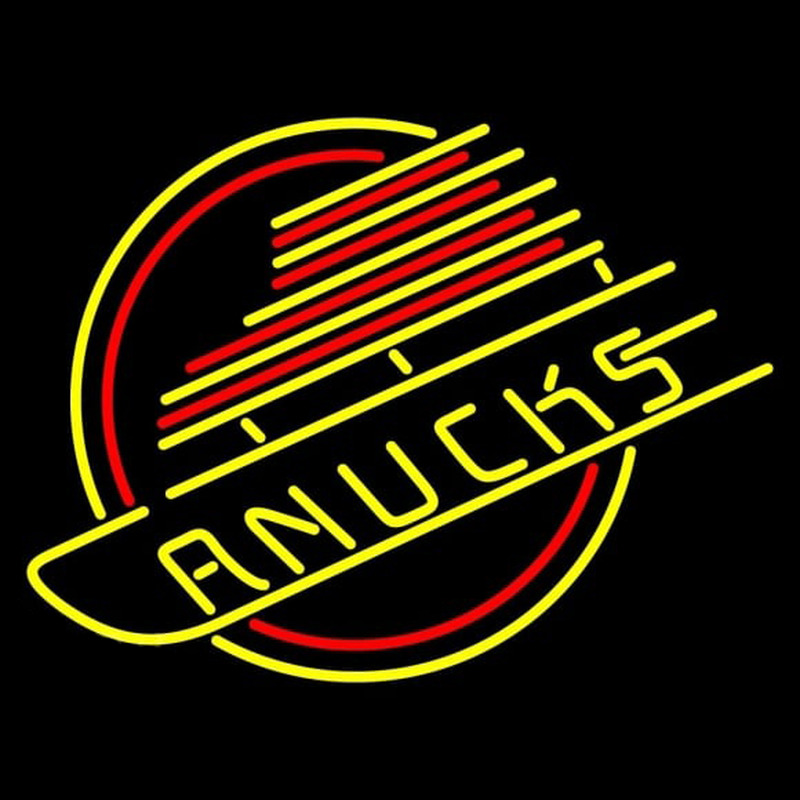 Custom Vancouver Canucks Primary 1978 79 1991 92 Logo NHL Neon Sign Neon Sign USA