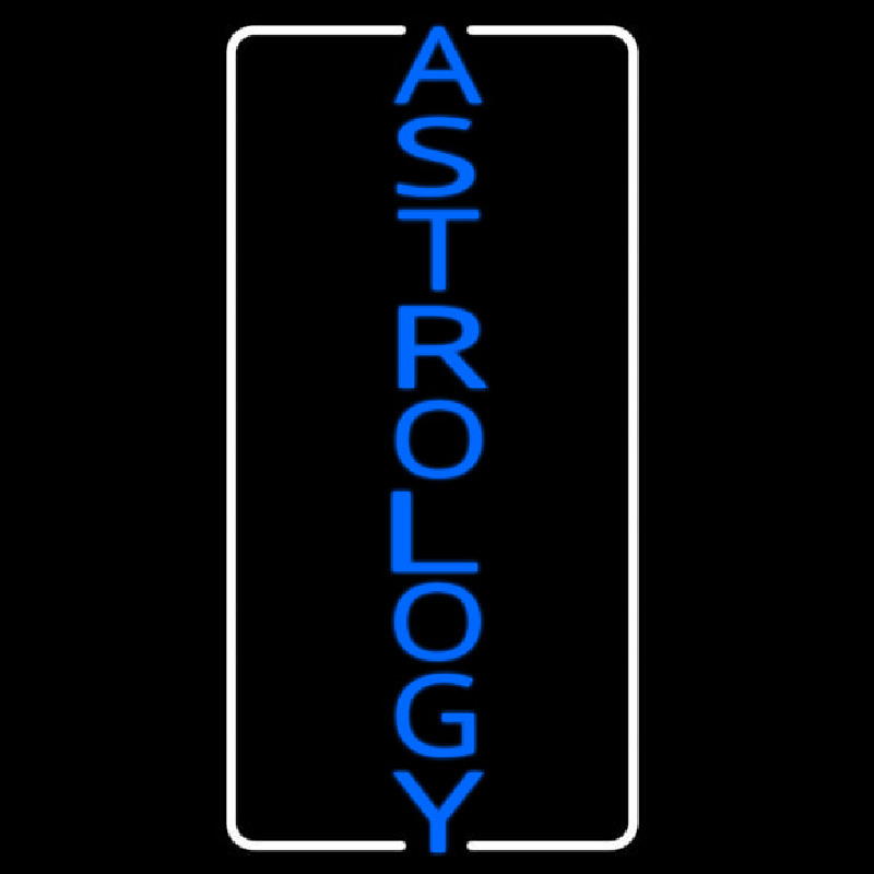 Custom Vertical Astrology Neon Sign USA