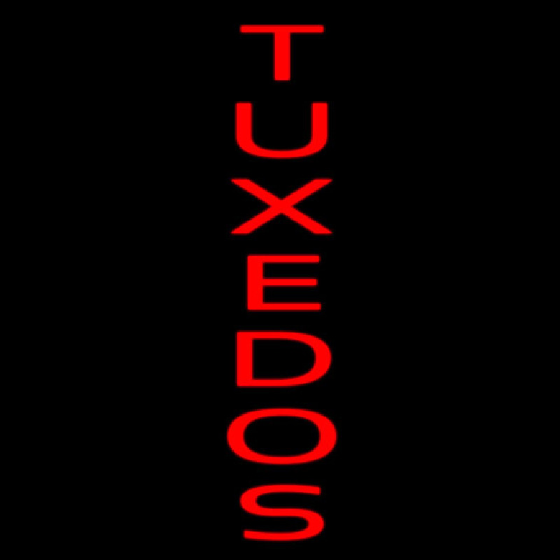 Custom Vertical Tuxedos Neon Sign USA