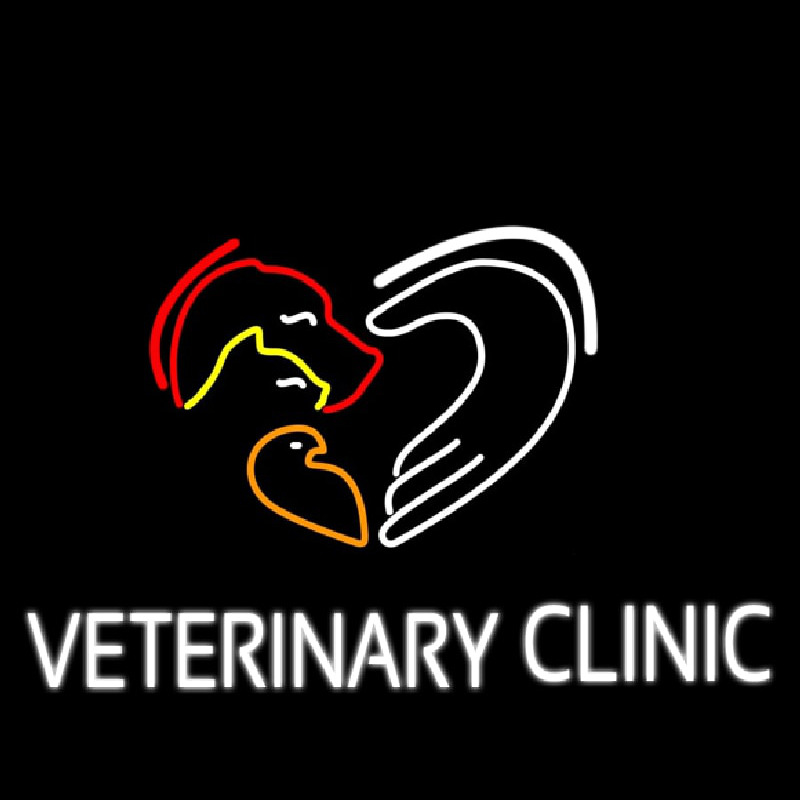 Custom Veterinary Clinic Neon Sign USA