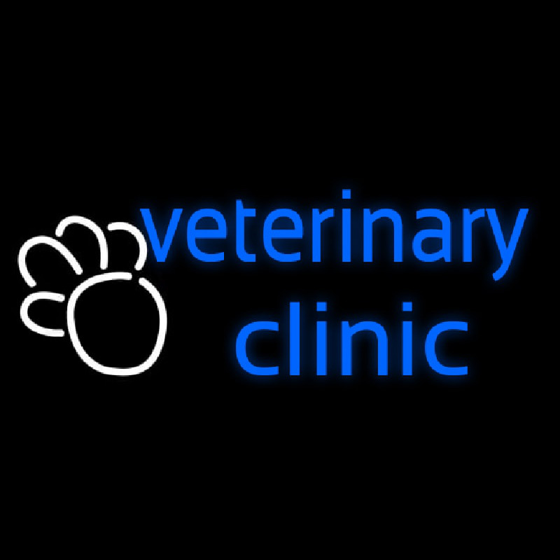 Custom Veterinary Clinic Neon Sign USA