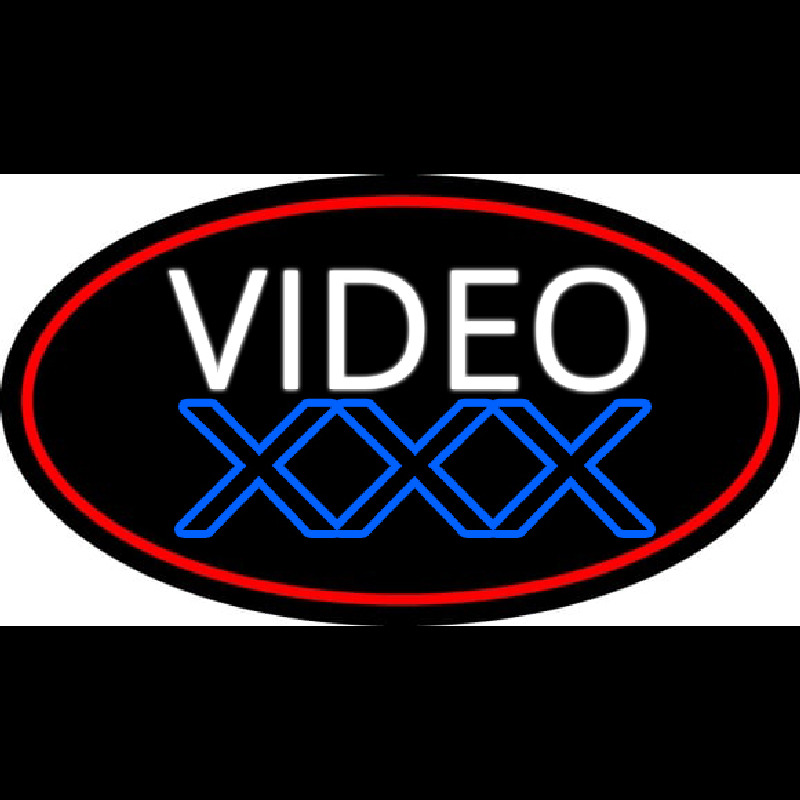 Custom Video Triple X Neon Sign USA