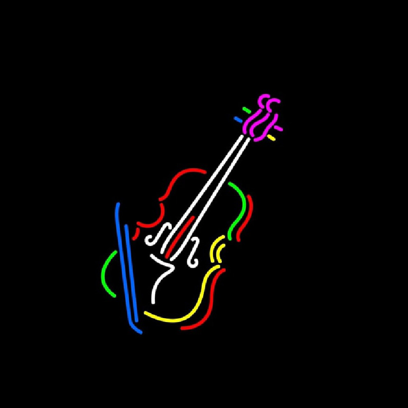 Custom Violin With Logo Neon Sign USA