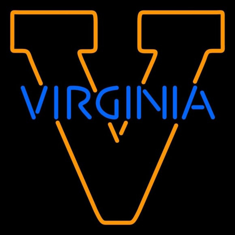 Custom Virginia Cavaliers Alternate 1978 1993 Logo Ncaa Neon Sign Neon Sign USA