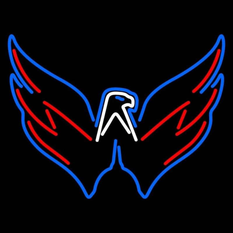 Custom Washington Capitals Alternate 2007 08 Pres Logo NHL Neon Sign Neon Sign USA