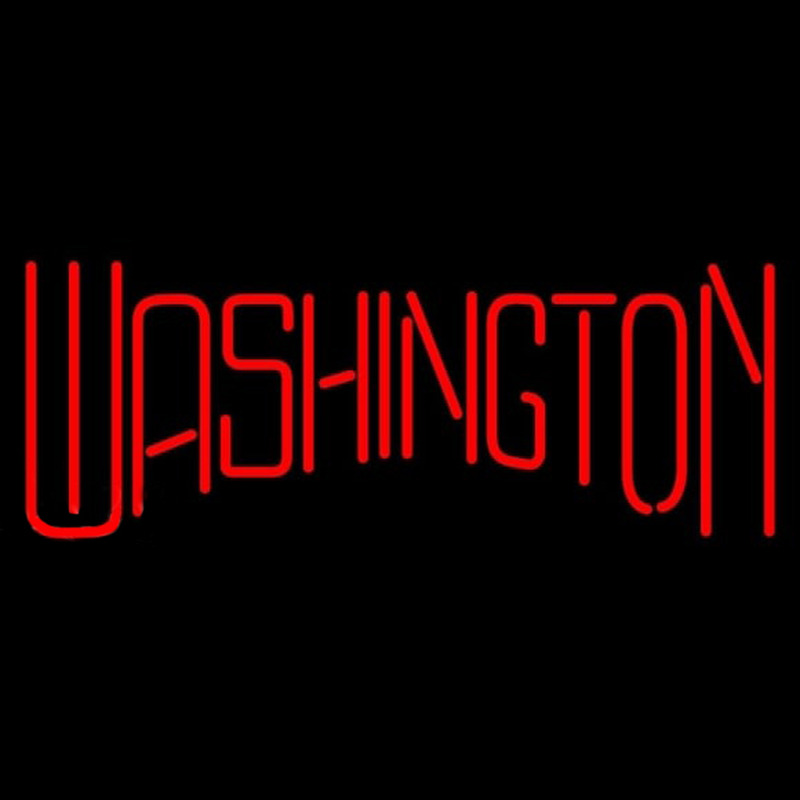 Custom Washington Nationals Wordmark 2005 2008 Logo MLB Neon Sign Neon Sign USA