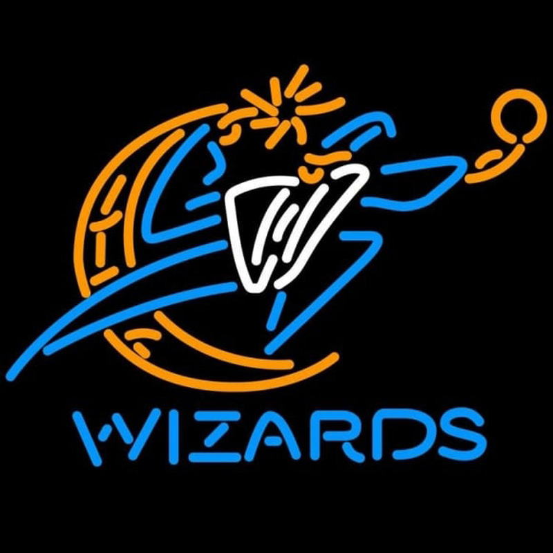 Custom Washington Wizards NBA Neon Sign Neon Sign USA