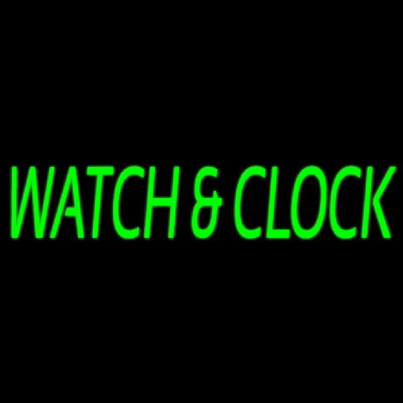 Custom Watch And Clock Neon Sign USA