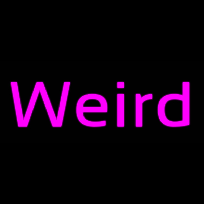 Custom Weird Neon Sign USA