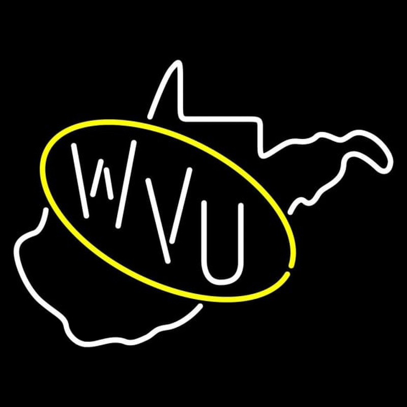 Custom West Virginia Mountaineers Primary 1970 1979 Logo Ncaa Neon Sign Neon Sign USA