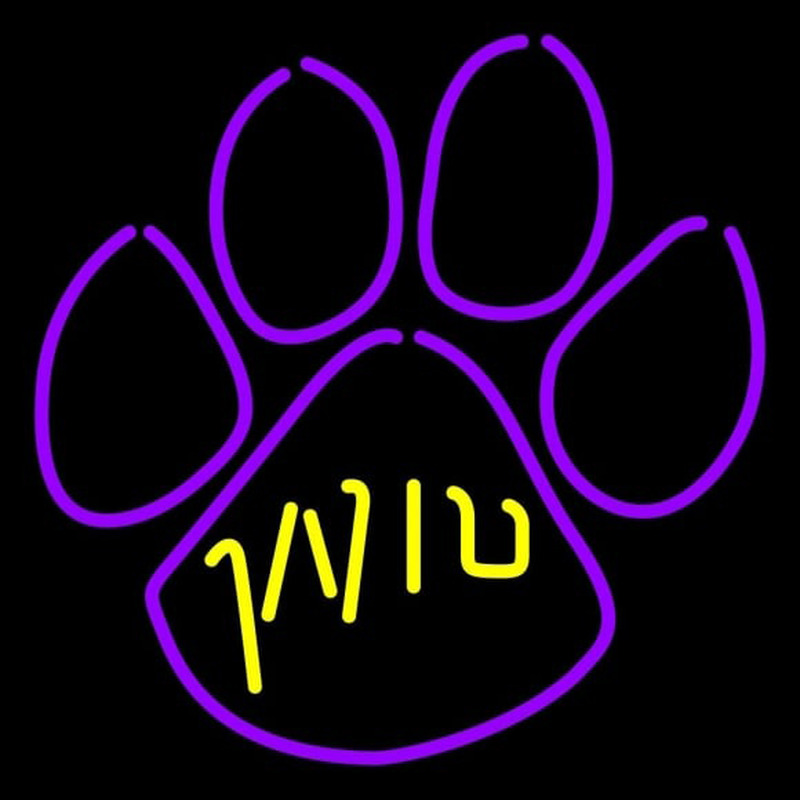 Custom Western Illinois Leathernecks Alternate 1997 Pres Logo Ncaa Neon Sign Neon Sign USA
