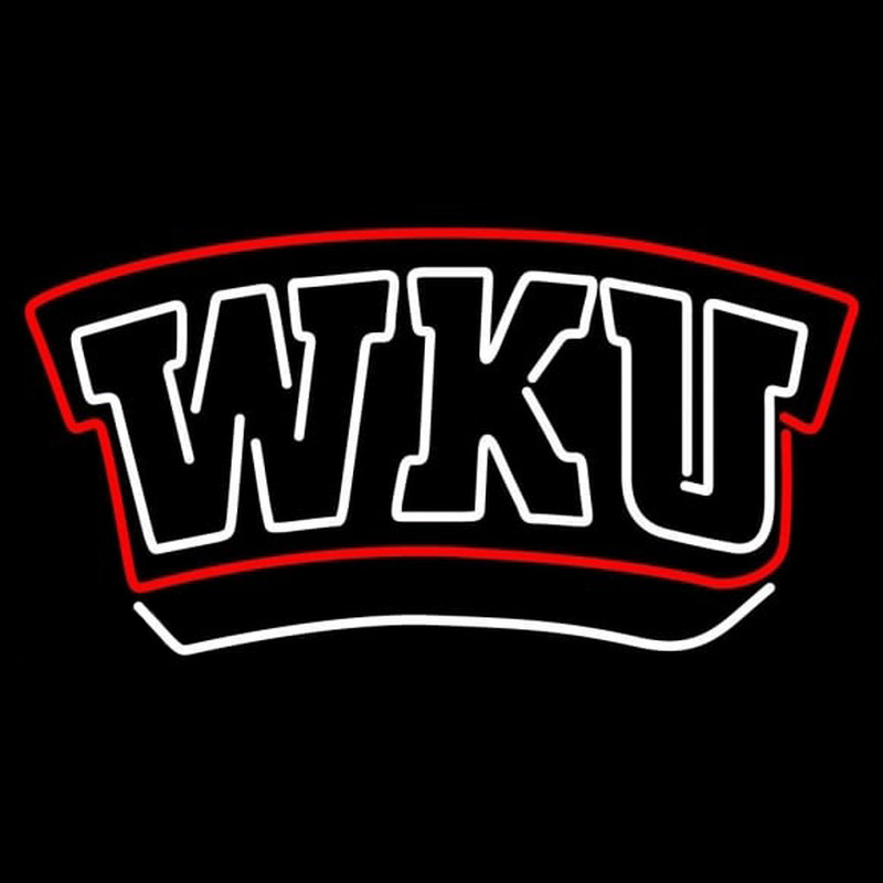 Custom Western Kentucky Hilltoppers Wordmark 1999 Pres Logo Ncaa Neon Sign Neon Sign USA