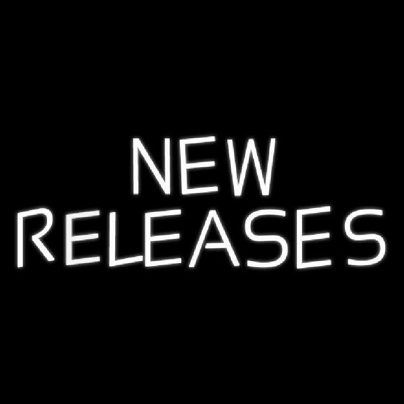 Custom White New Releases Neon Sign USA