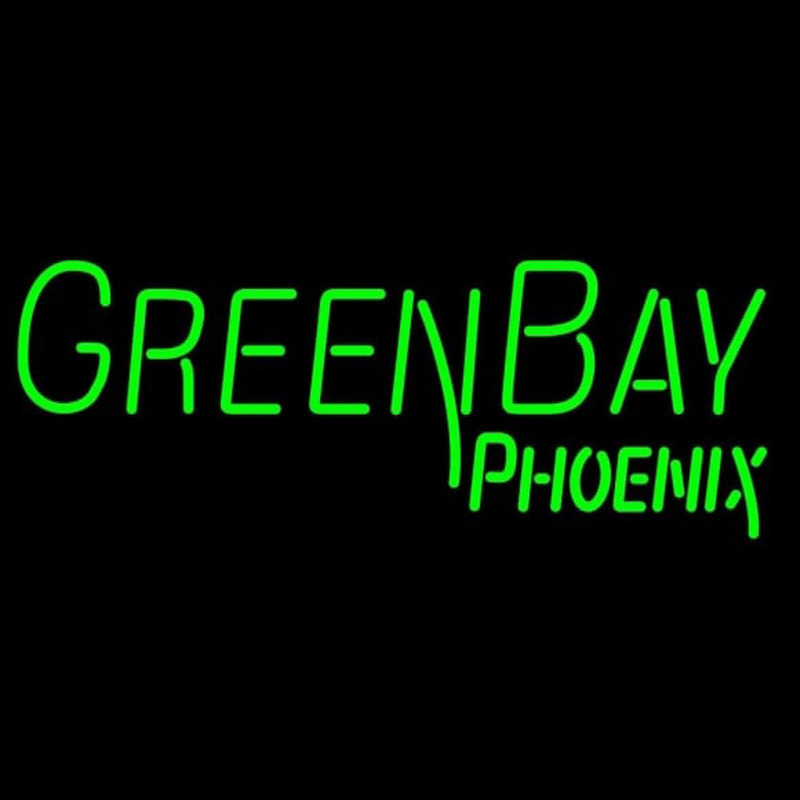 Custom Wisconsin Green Bay Phoenix Wordmark 2007 Pres Logo Ncaa Neon Sign USA