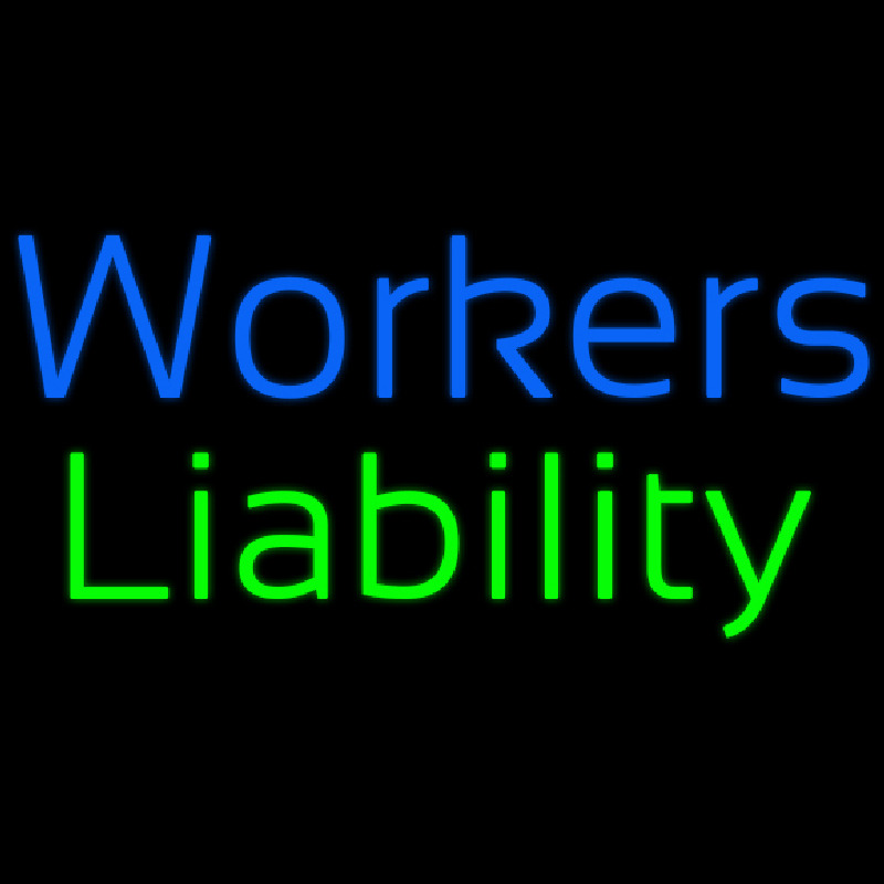Custom Workers Liability Neon Sign USA