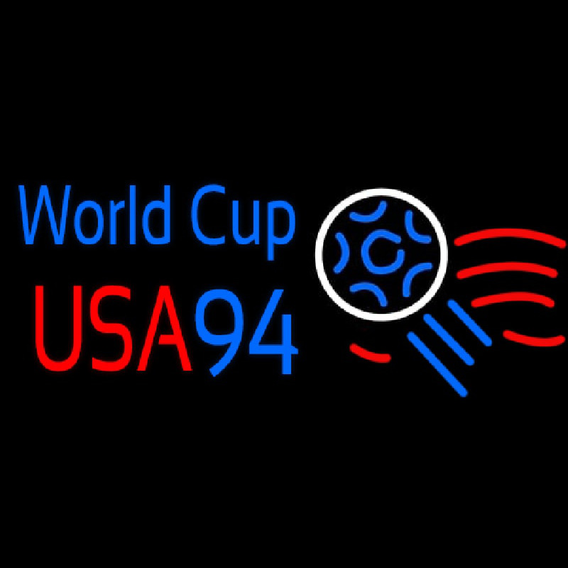 Custom World Cup 94 Neon Sign USA