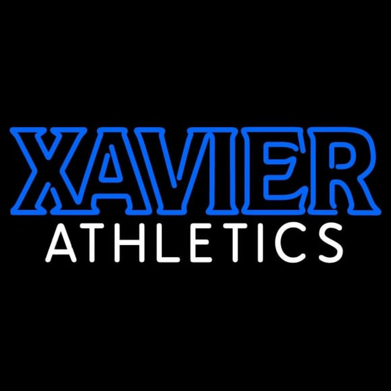 Custom Xavier Musketeers Wordmark 2008 Pres Logo Ncaa Neon Sign USA