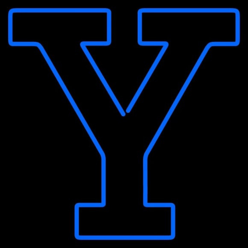 Custom Yale Bulldogs Alternate 0 Pres Logo Ncaa Neon Sign Neon Sign USA