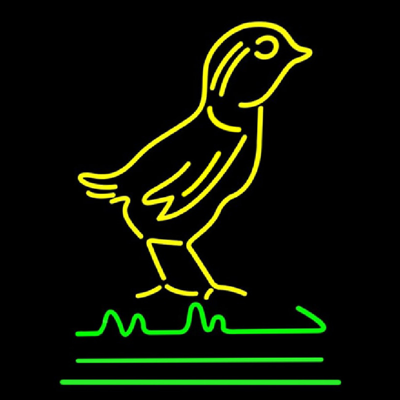 Custom Yellow Bird Logo Neon Sign USA