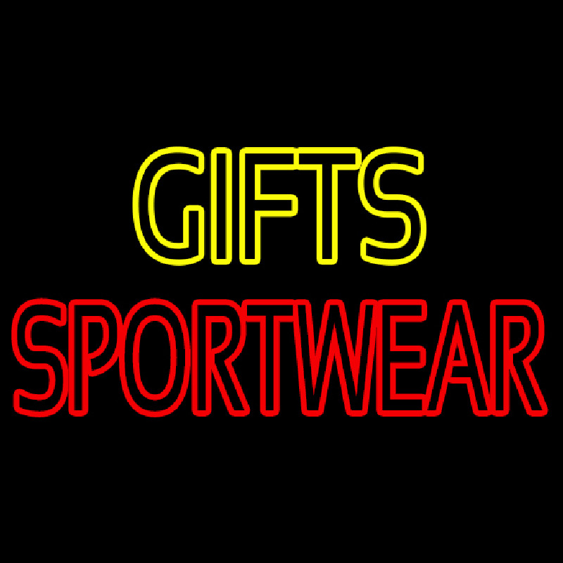 Custom Yellow Gifts Red Sportswear Neon Sign USA
