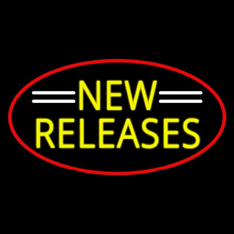 Custom Yellow New Releases Neon Sign USA