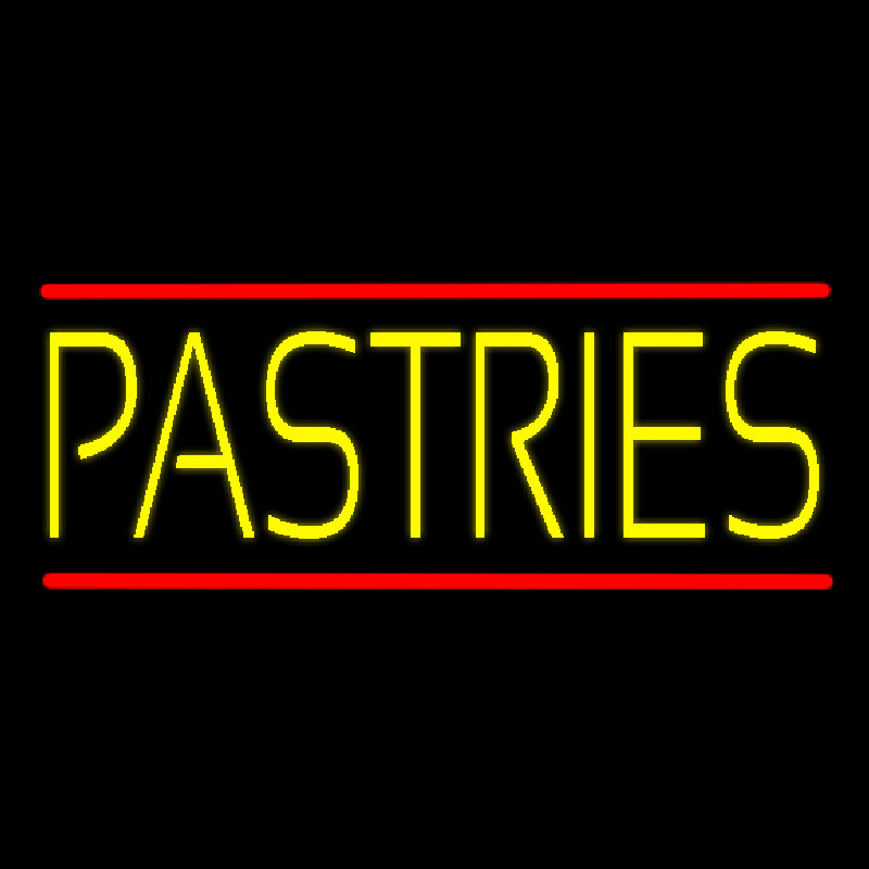 Custom Yellow Pastries Neon Sign USA