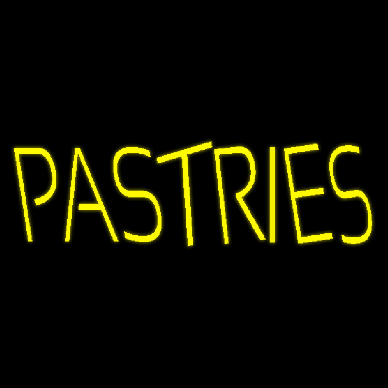 Custom Yellow Pastries Neon Sign USA