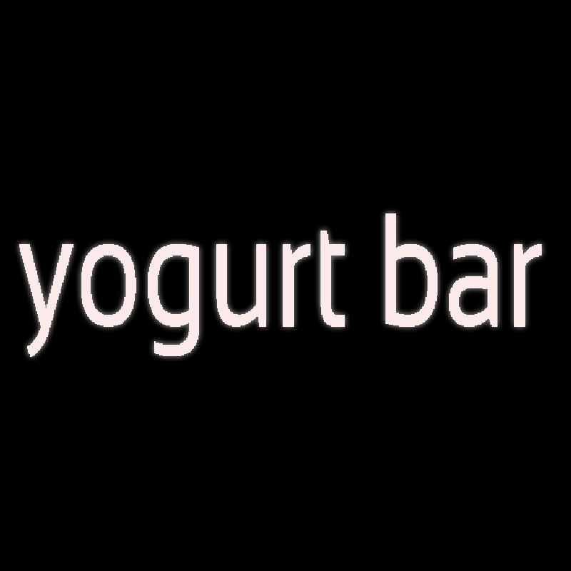 Custom Yogurt Bar Neon Sign USA