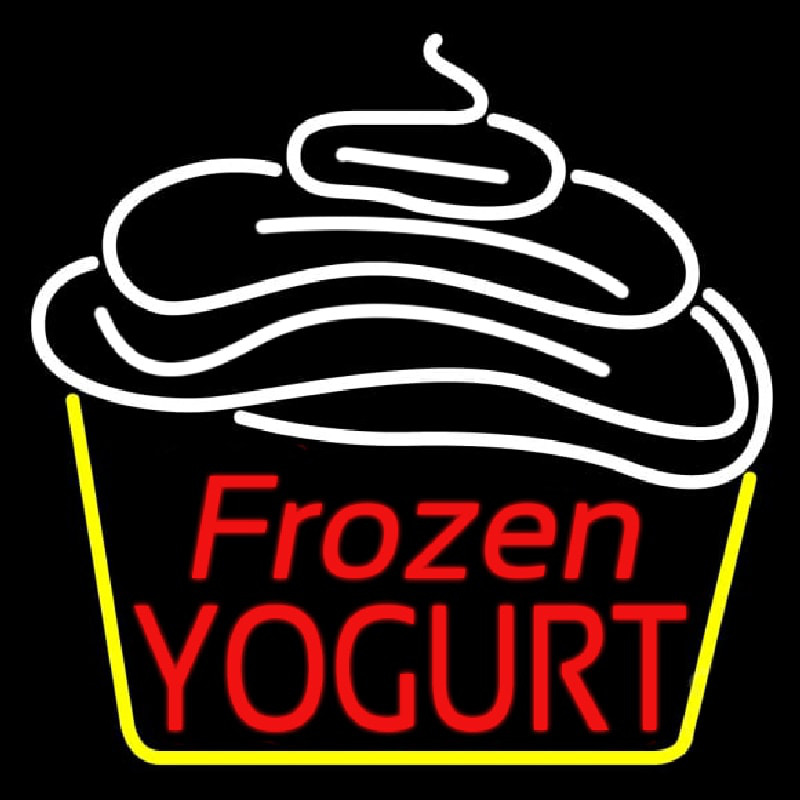 Custom Yogurt Neon Sign USA