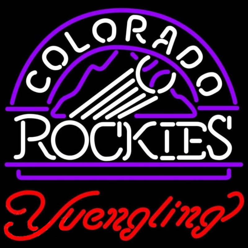 Custom Yuengling Colorado Rockies MLB Beer Sign Neon Sign USA