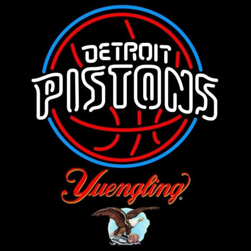Custom Yuengling Detroit Pistons NBA Beer Sign Neon Sign USA