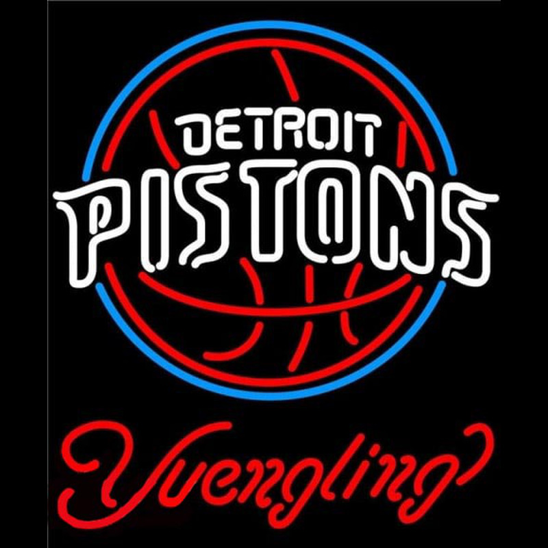 Custom Yuengling Detroit Pistons NBA Beer Sign Neon Sign USA