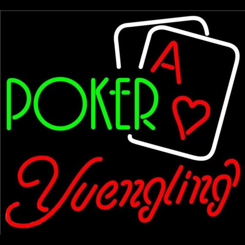 Custom Yuengling Green Poker Beer Sign Neon Sign USA