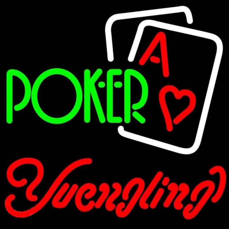 Custom Yuengling Green Poker Beer Sign Neon Sign USA
