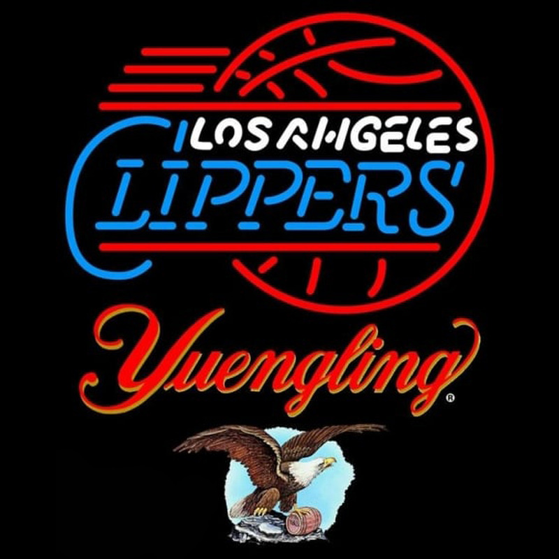 Custom Yuengling Los Angeles Clippers NBA Beer Sign Neon Sign USA