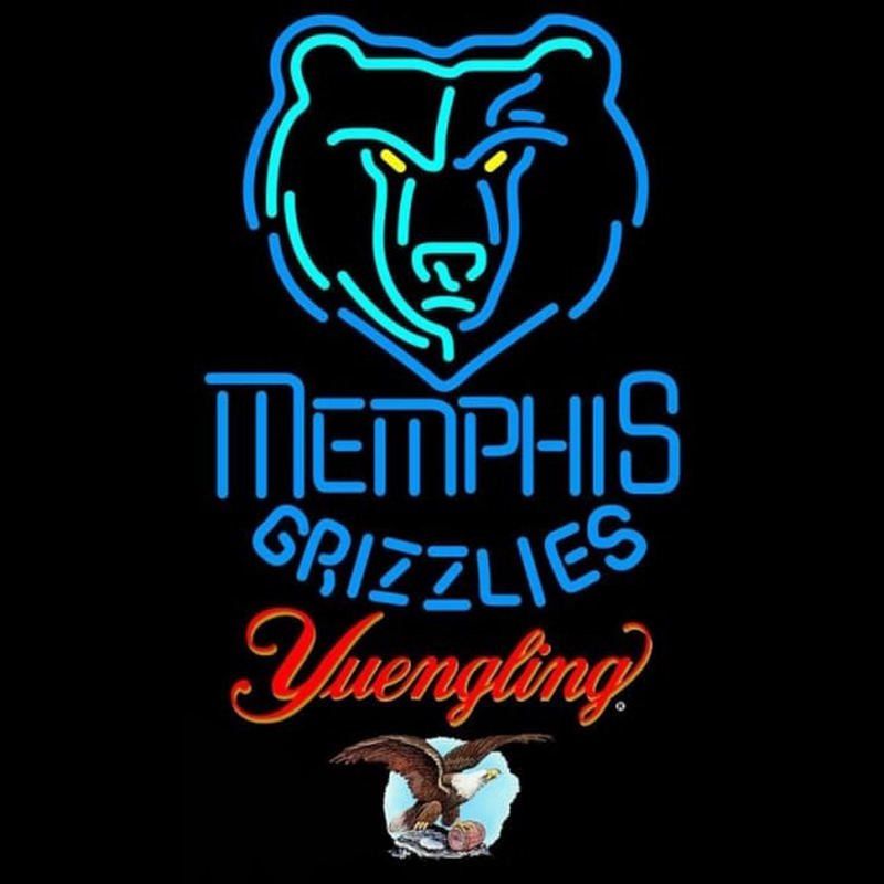 Custom Yuengling Memphis Grizzlies NBA Beer Sign Neon Sign USA