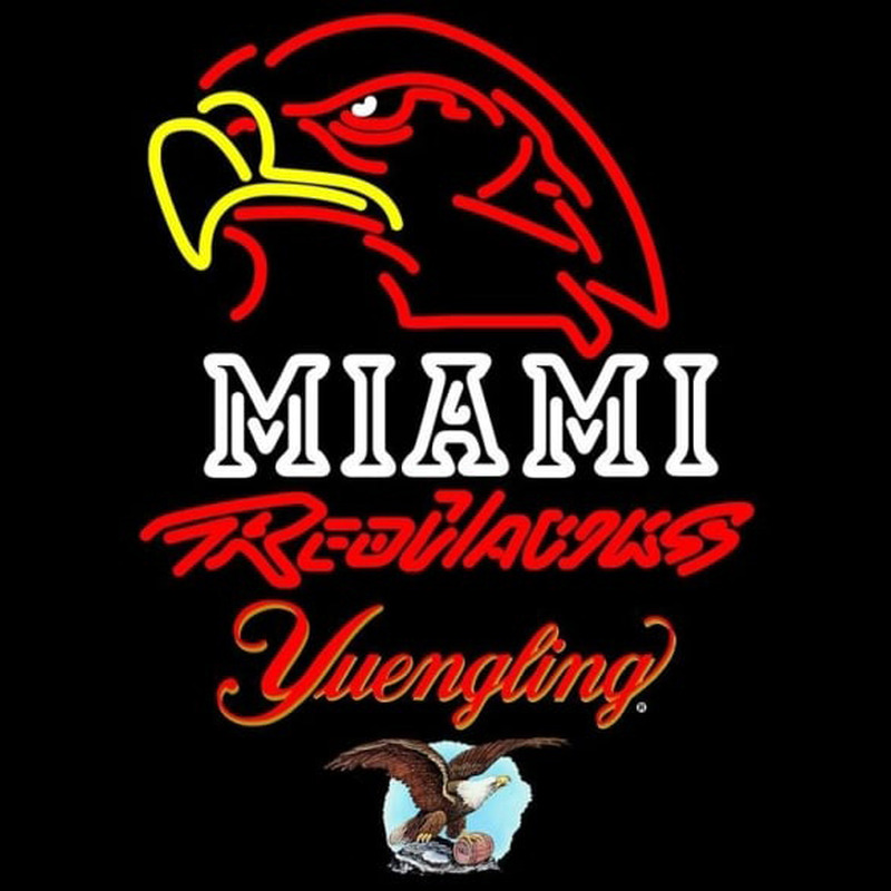 Custom Yuengling Miami University Redhawks Beer Sign Neon Sign USA