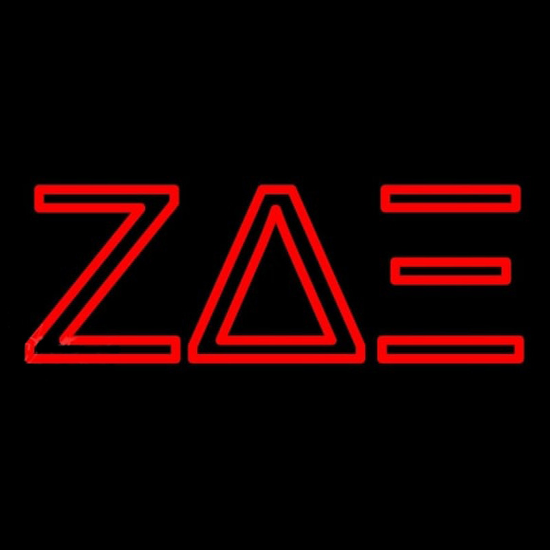 Custom Zeta Delta Xi Neon Sign USA