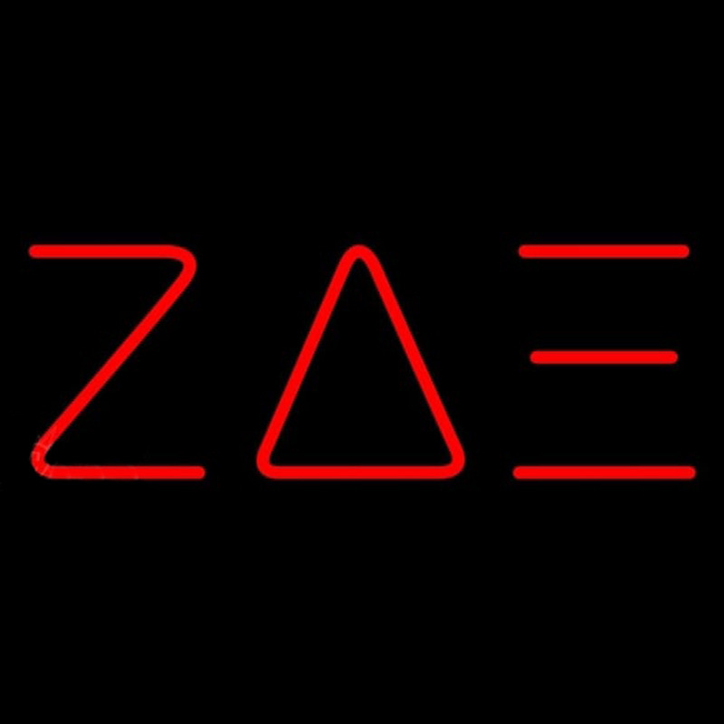 Custom Zeta Delta Xi Neon Sign USA