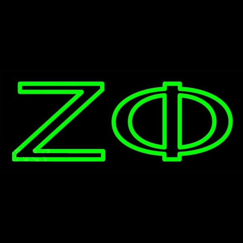 Custom Zeta Phi Neon Sign USA